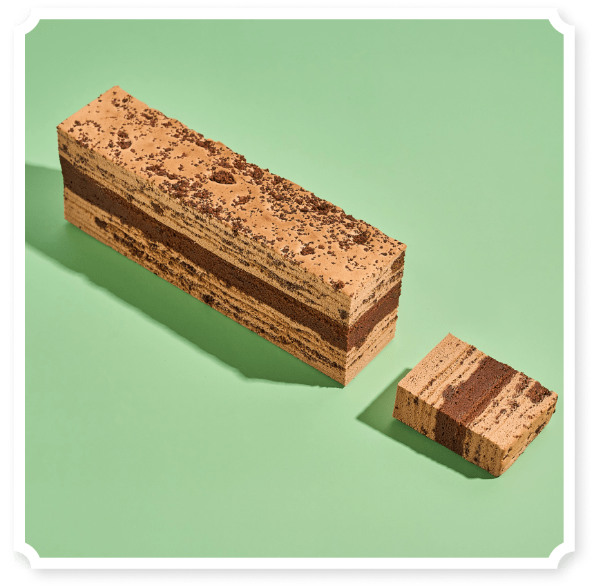 chocolate & chipsmore lapis cake