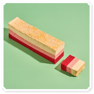 strawberry cheese kek lapis