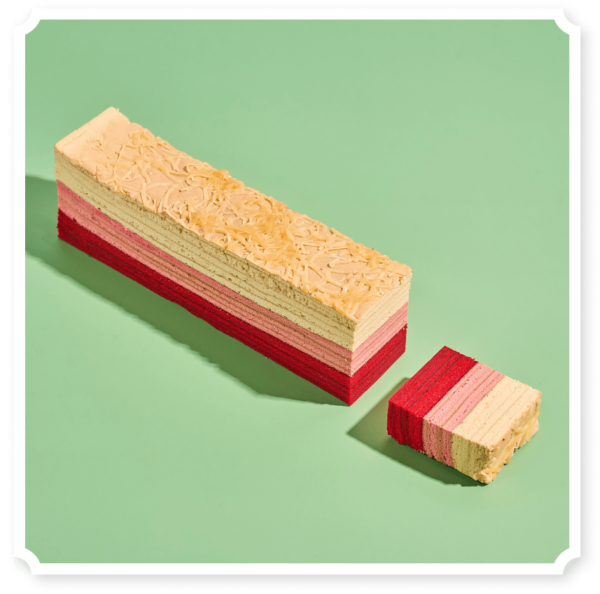 strawberry cheese kek lapis