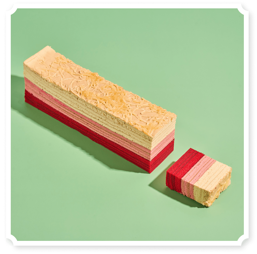 strawberry cheese kek lapis