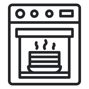 oven made fresh daily icon